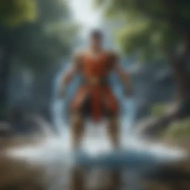 Elemental Synergy in Action Chongyun synergizing with Hydro elemental character