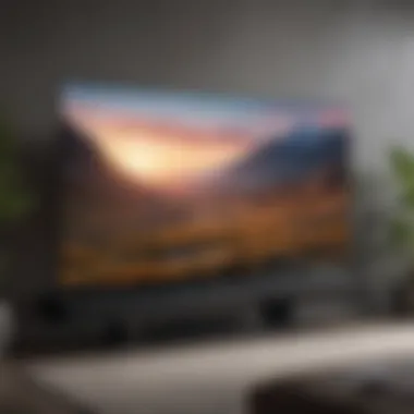 Explore the elegant design of Samsung's TV stand for 65-inch models Elegant stand design for Samsung 65-inch TV