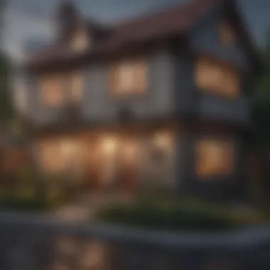 Creative Game Interface Virtual House Building Game Interface Showcasing Creative Options