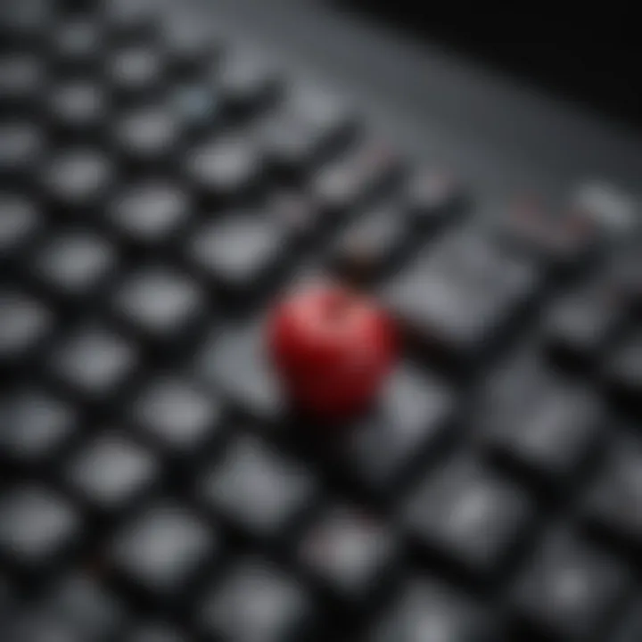 An online shopping cart filled with Cherry MX switches and mechanical keyboard accessories.