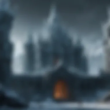 Icecrown Citadel, the frozen fortress of the Lich King